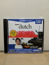 Talk Now Learn Dutch - PC/MAC CD Rom Disc picture