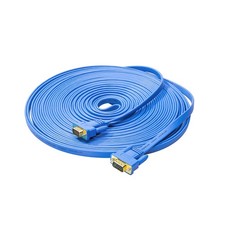 Dtech Ultra-Thin Flat VGA Monitor Czble, 65 Feet picture