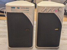 Labtec LCS-800 Computer Speaker System Treble Bass Boost 7.5