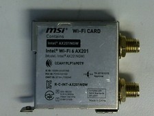 MSI Wi-Fi Card AX201NGW Wi-Fi 6 *USED* picture