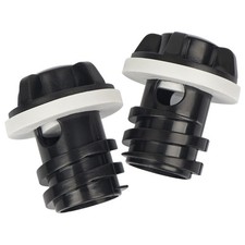 Cooler Drain Plug, 2 Pack Replacement, Compatible with Yeti Medium, Black  picture