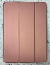 Fits iPad 7th Gen 2018 2017 Case Lightweight Smart Case Trifold Stand Rose Gold picture