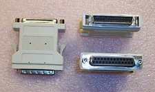 QTY (2) DB25F to HD50M ADAPTERS CABLE CONNECTIONS picture