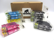 Ikong 200XL Printer Inkjet Cartridges (14 Lot) 7Black 2Yellow 3Cyan 2Magenta New picture