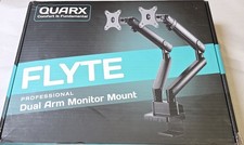 Quarx Flyte Dual Arm Monitor Mount QX-700 NEW picture