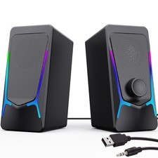 ROSON Computer Speakers for Desktop PC, Gaming Speaker with Volume Control picture