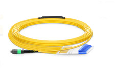 2M MPO/MTP to 12XLC Type B Breakout Fiber Optic Cable SM Fiber Patch Cord-998765 picture