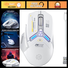 Silent Wireless Gaming Mouse, Tri-Mode 10K DPI, Fully Programmable, Ergonomic De picture