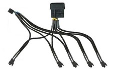 Evercool EC-DF001 4-Pin Molex PWM to 5 x PWM Computer Fan Power Y-Splitter Cable picture
