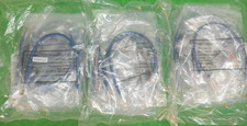 CAT 5E ETHERNET PATCH CABLE BLUE 1' RJ45    NEW     LOT OF 30 picture