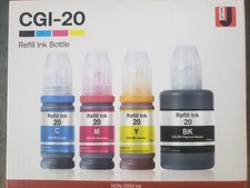 JETSIR CGI-20 Universal Ink Refill 4-Pack  NON-OEM Ink picture