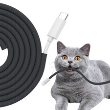 Cord Protectors from Pets No Chew, 10ft Wire Protector Cord Covers for Pets, ... picture