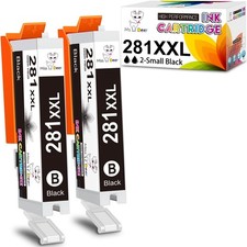 Miss Deer Compatible 281 Black Ink Cartridges Replacement for Canon CLI-281XX... picture