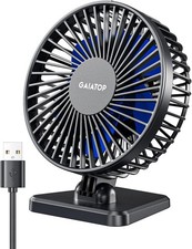 Gaiatop USB Desk Fan Portable Quiet Small Personal Table Cooling Fan 3-Speed picture