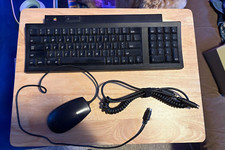 Apple Black Keyboard II Mouse ADB Cable Macintosh TV M0487 M2706 picture