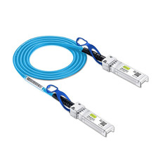 Blue 25GBASE-CR SFP28 to SFP28 Passive Direct Attach Copper Twinax Cable picture