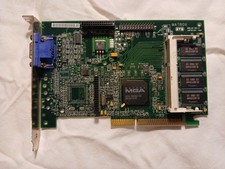 Matrox Millennium G200 8MB AGP VGA Graphics Card Compaq 402125-001 Vintage picture