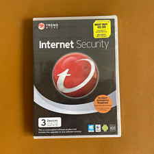 Trend Micro Internet Security 3-Device Antivirus CD/DVD Windows/Mac/Android/iOS picture