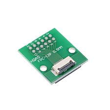 PCB Converter Board FFC FPC 12Pin 0.5mm 1mm Pitch to DIP 2.0mm picture