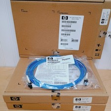 (3) New HP QK734A PremierFlex Network cable LC multi-mode 5 m fiber optic OM4 picture