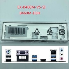 For Asus EX-B460M-V5-SI & B460M-D3H Shield I/O IO Rear Backplate Motherboard picture