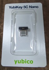 Yubico YubiKey 5C Nano MFA FIDO USB-C Multi-Factor Authentication Security Key picture