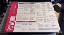 *RARE* Vintage PC World Windows 3.1 Mouse Pad *SEALED* picture