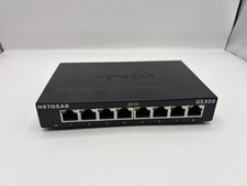 NETGEAR GS308v3 8 Port Gigabit Ethernet Switch No Power Adapter Tested picture