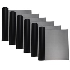 6Pcs 400x300mm PC Case Dust Mesh Filter PVC Dustproof Filter Cover, Black(0.8mm) picture