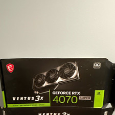 MSI Ventus 3X NVIDIA GeForce RTX 4070 SUPER OC Edition Fan Heatsink picture