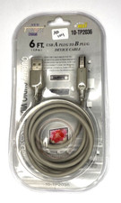 6ft USB Type A Plug to USB Type B Plug Device Cable Audio Video picture