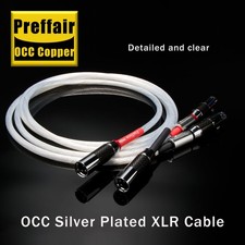 Low Noise OCC Copper Balanced XLR Cable Premium OCC Copper Carbon Fiber Housing picture