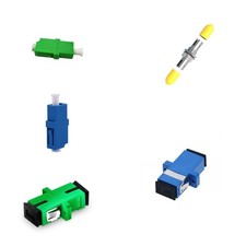 34 PCS ST LC LC/APC SC/APC SC Fiber Optic Coupler Adapters Kit With Box Case picture