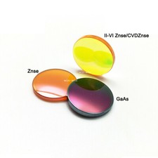II-VI CVD Znse GaAS Focus Lens for CO2 Laser Φ12 15 18 19 20 25mm FL:1
