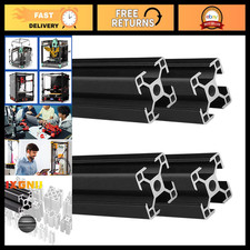 3030 T Slot Aluminum Extrusion Profile for 3D Printer & CNC DIY - Black 2000mm x picture