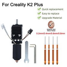 Hotened Kit Hardened Steel Nozzle Set For Creality K2 Plus 3D Printer Parts ADE picture