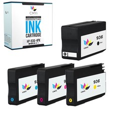 Black Color CMYi Ink Cartridges Lot for HP 936 for OfficeJet Pro picture