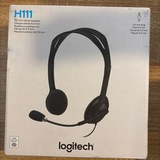 Logitech H111 Black On the Ear Stereo Headset picture