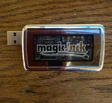 magicJack A921 VoIP Home Phone Adapter, USB Interface, 1 Line, Silver picture