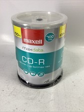 Maxell 648200 CD-R 700MB Recordable Discs 100/Pack picture