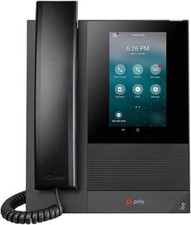 Polycom CCX 400 Microsoft Teams VoIP Gigabit PoE IP Desk Phone 2200-49700-025 picture