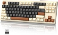 Wireless Dual Mode TKL Membrane Gaming Backlit Silent Keyboard for PC/MAC picture