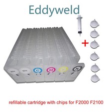 T7251-T7254 T725A empty refillable with chips for epson F2000 F2100 F2130 F21610 picture