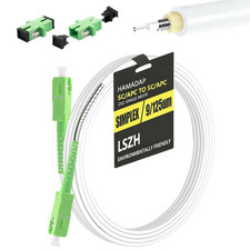 30FT Armored SC/APC to SC/APC Fiber Optic Internet Cable picture