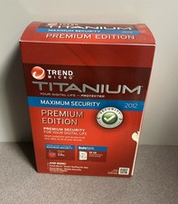 Trend Micro Titanium Maximum Security 2012 PREMIUM 3 PCs 3 Macs 3 Android SEALED picture