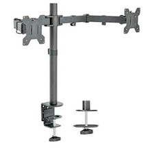 VIVO Dual LCD LED 13 to 27 inch Monitor Desk Mount Stand Heavy Duty Fully Adj... picture