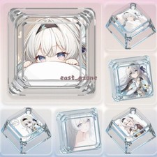 Anime Honkai Star Rail Firefly Novel Transparent Clear Keycaps for MX Keyboard picture