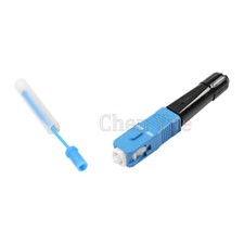 10pcs SC UPC single-mode FTTH Fiber Hot Melt Quick connection SC FTTH Connector picture
