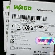 NEW WAGO 750-637/000-001 incremental encoder interface module fast shipping picture