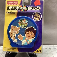 Fisher-Price Digital Arts and Crafts Studio-Go Diego Go Software NEW picture